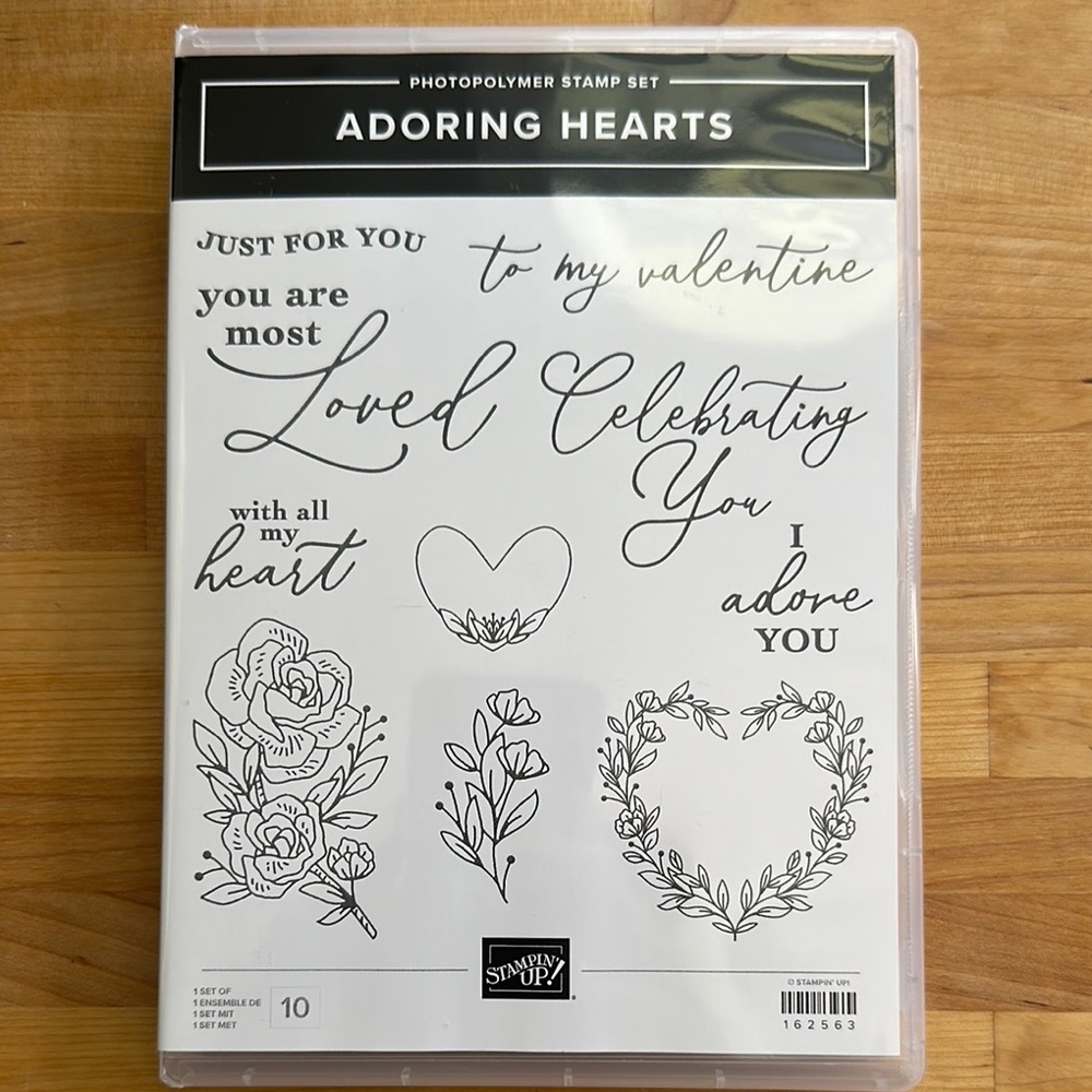 Stampin' Up! Retired Adoring Hearts Bundle NWT - Picture 2 of 7